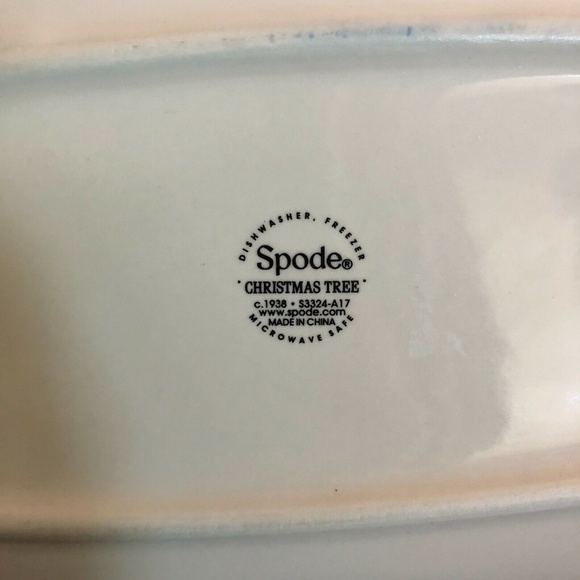 COPY - Spode Christmas Tree Bread Basket - Picture 3 of 4